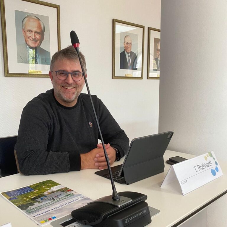 Neues Gesicht im Rat Isernhagen: Tobias Rothhardt tritt für die Grünen ins Amt